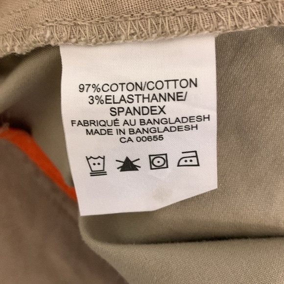 Ae Sport Beige Chino Walking Shorts - Picture 10 of 11